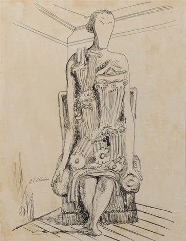 1 Giorgio de Chirico Ritratto di Maria Lani