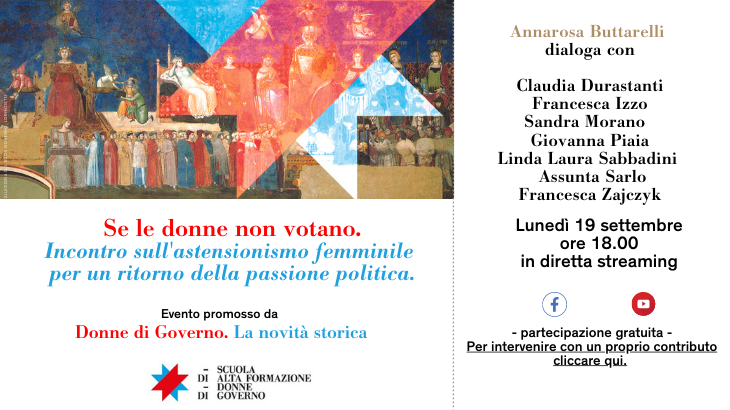 Se le donne non votano. Incontro sull'astensionismo femminile
