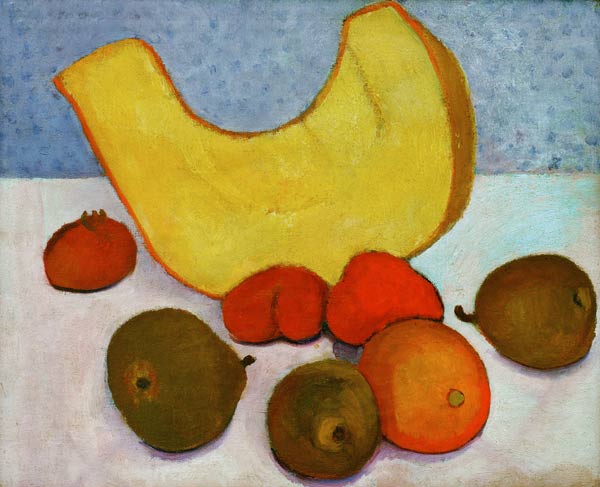 Paula Modersohn Becker, Natura morta con fetta di melone, 1905