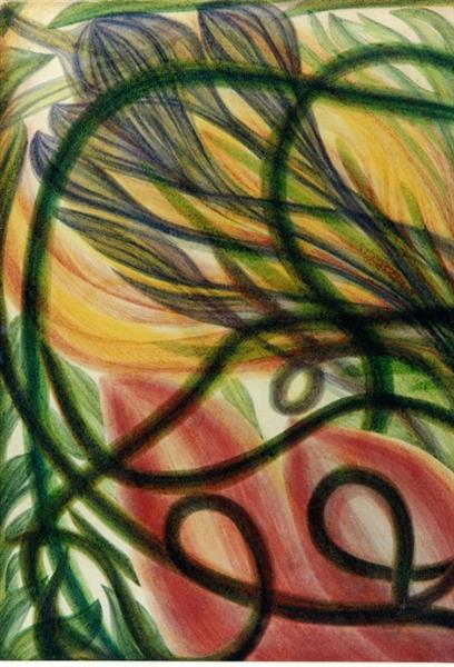 2 Georgiana Houghton Il fiore e il frutto di Henry Lenny 1861