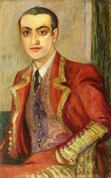 Giovane in costume spagnolo, 1930