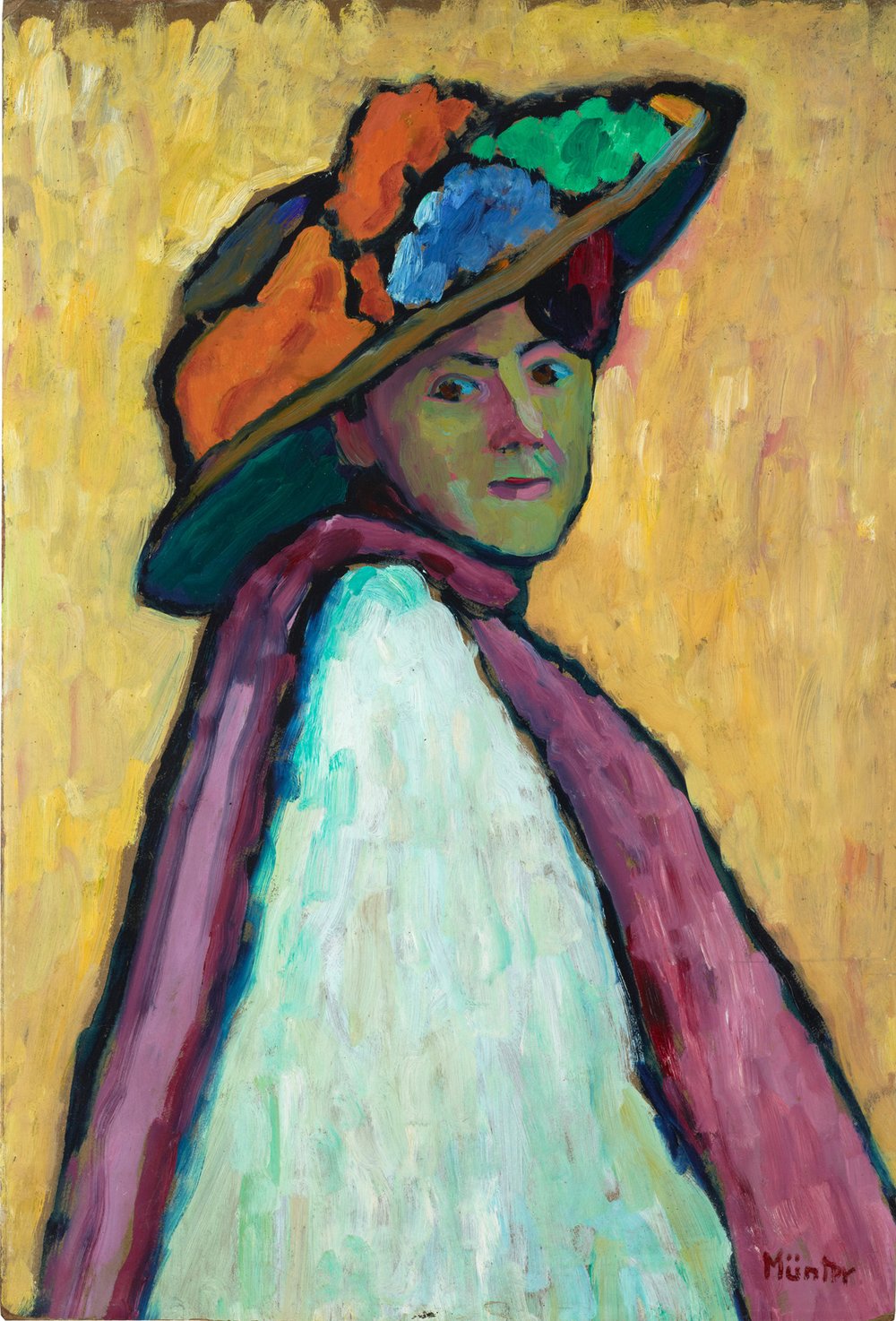 Ritratto di Marianne Von Werefkin, 1911