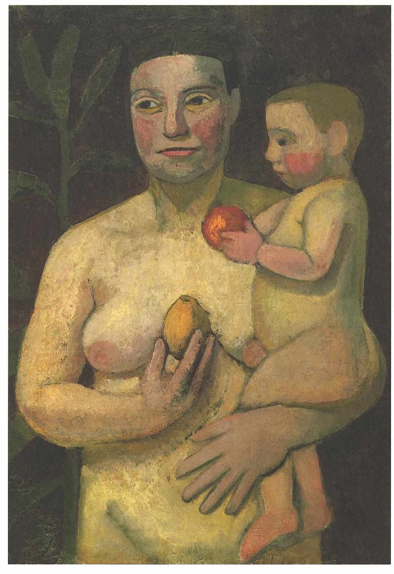 Paula Modersohn Becker, Mutter und Kind
