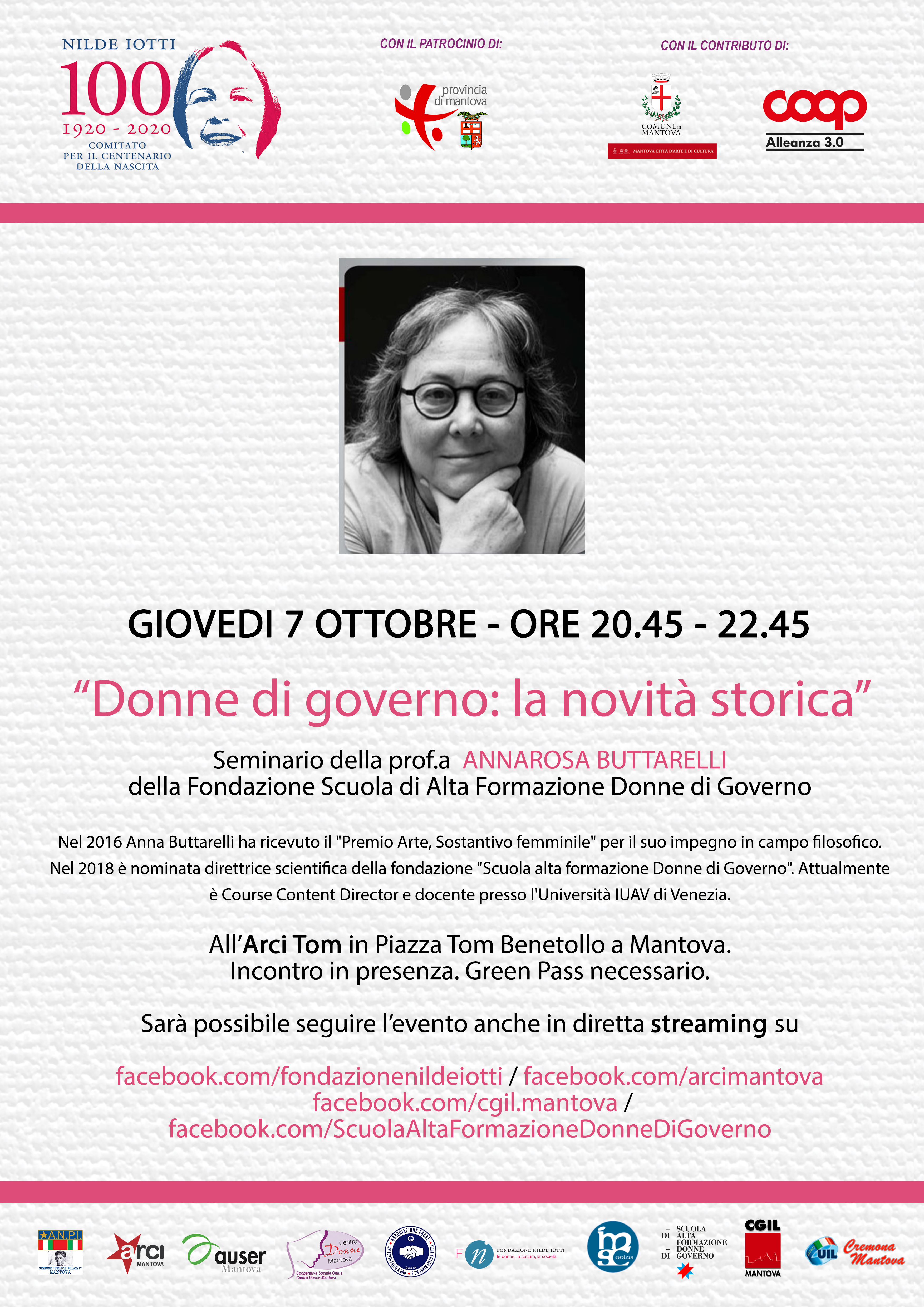 EVENTO IOTTI ANNAROSA BUTTARELLI