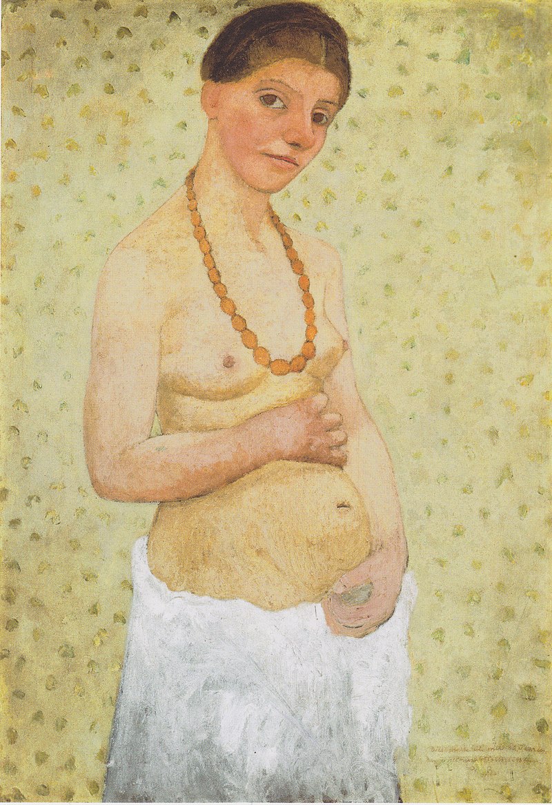 Paula Moderson Becker, autoritratto 1906